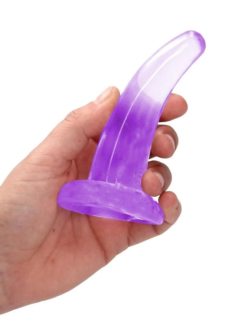 Realrock Crystal Clear Non Realistic Dildo with Suction Cup - Image 42