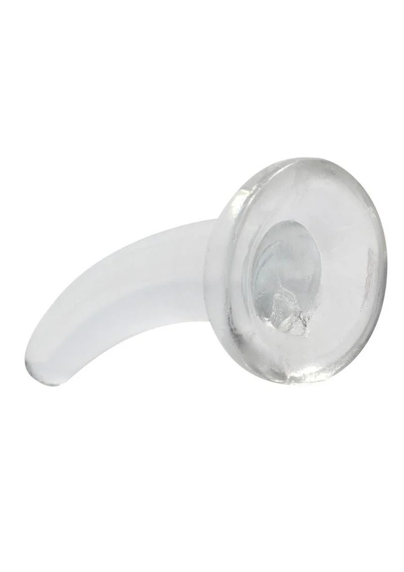 Realrock Crystal Clear Non Realistic Dildo with Suction Cup - Image 47