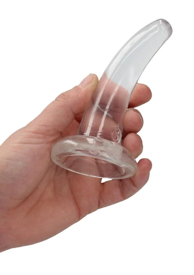 Realrock Crystal Clear Non Realistic Dildo with Suction Cup - Image 48
