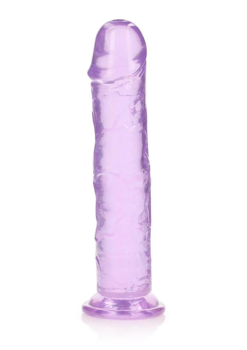 Realrock Crystal Clear Straight No Balls Dildo - Image 10