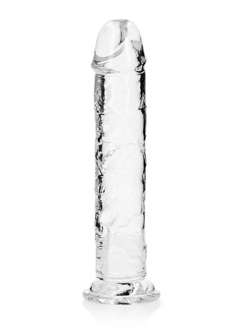 Realrock Crystal Clear Straight No Balls Dildo - Image 12