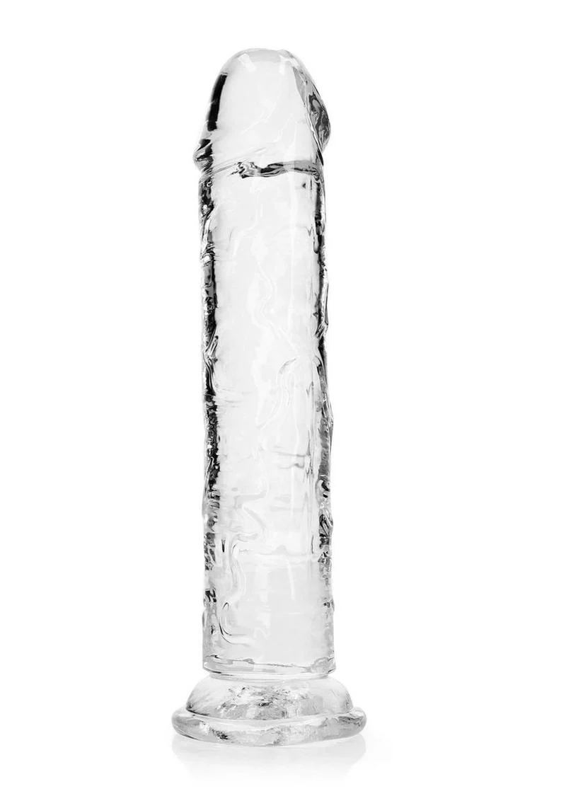 Realrock Crystal Clear Straight No Balls Dildo - Image 3