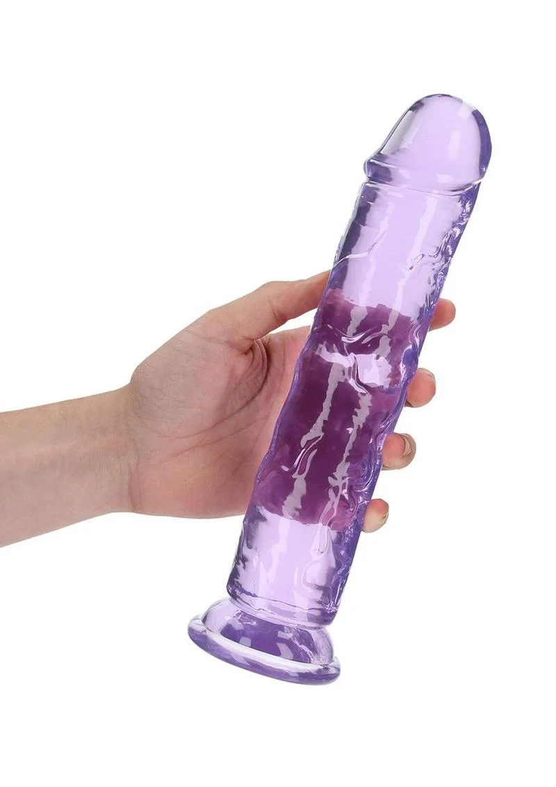 Realrock Crystal Clear Straight No Balls Dildo - Image 54
