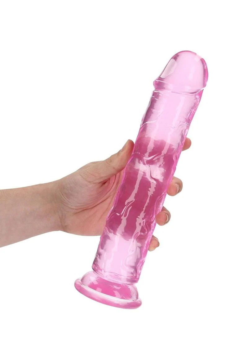 Realrock Crystal Clear Straight No Balls Dildo - Image 57
