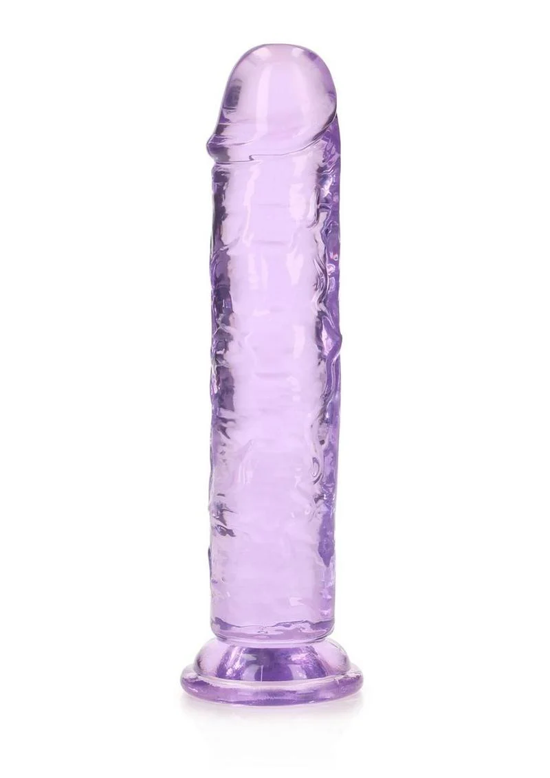 Realrock Crystal Clear Straight No Balls Dildo - Image 6