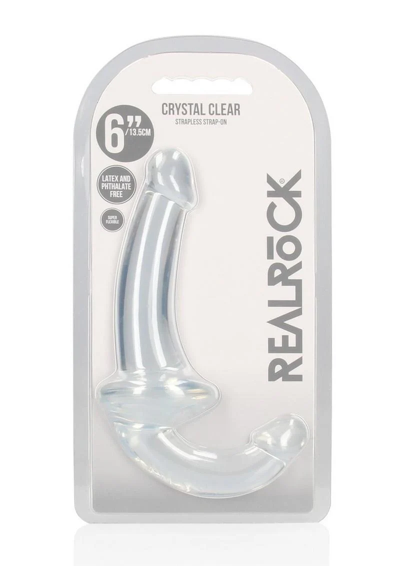 Realrock Crystal Clear Strapless Strap-On 6 - Image 10