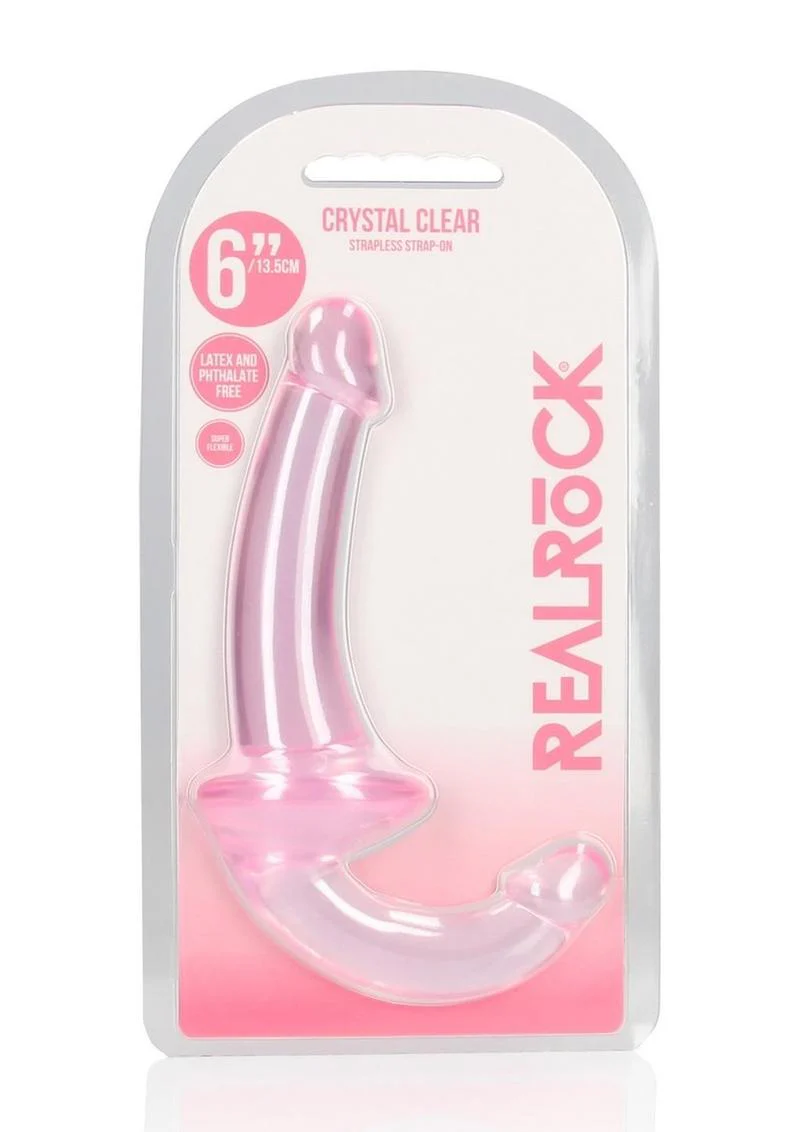 Realrock Crystal Clear Strapless Strap-On 6 - Image 7