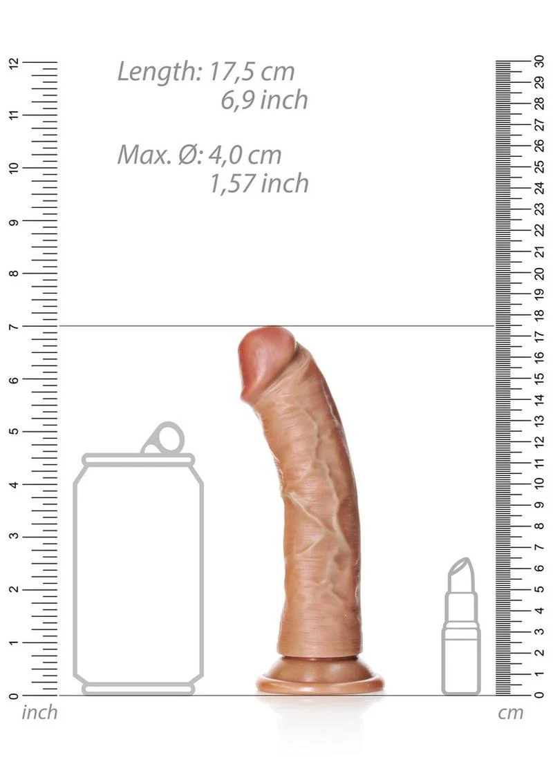 Realrock Curved Realistic Dildo with Suction Cup - Image 15