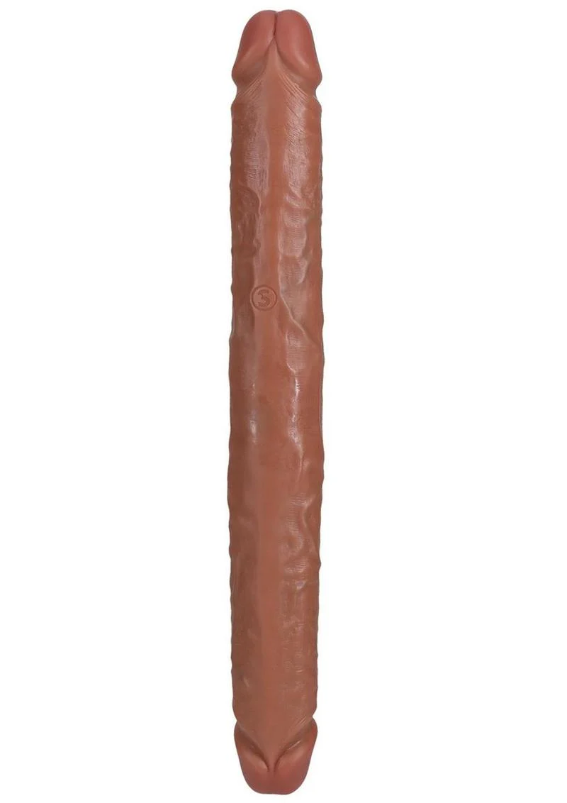 Realrock Realistic Skin Thick Double Ended Dong - Image 16