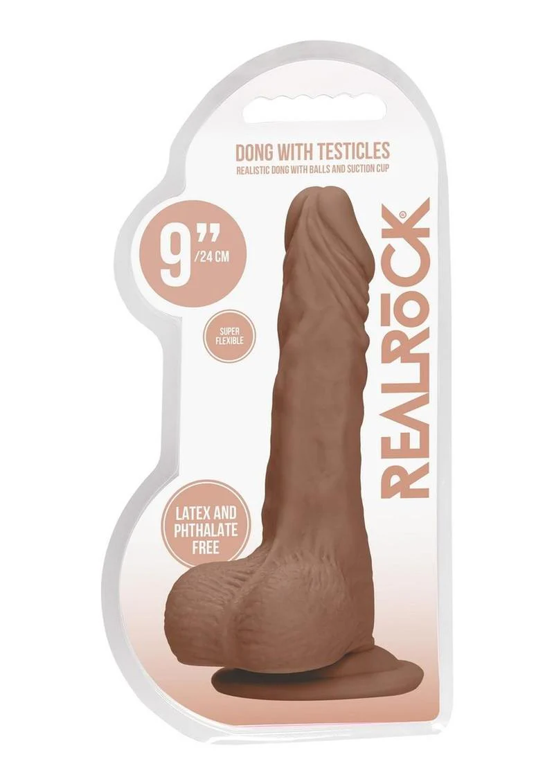 Realrock Skin Realistic Dildo with Balls - Image 6