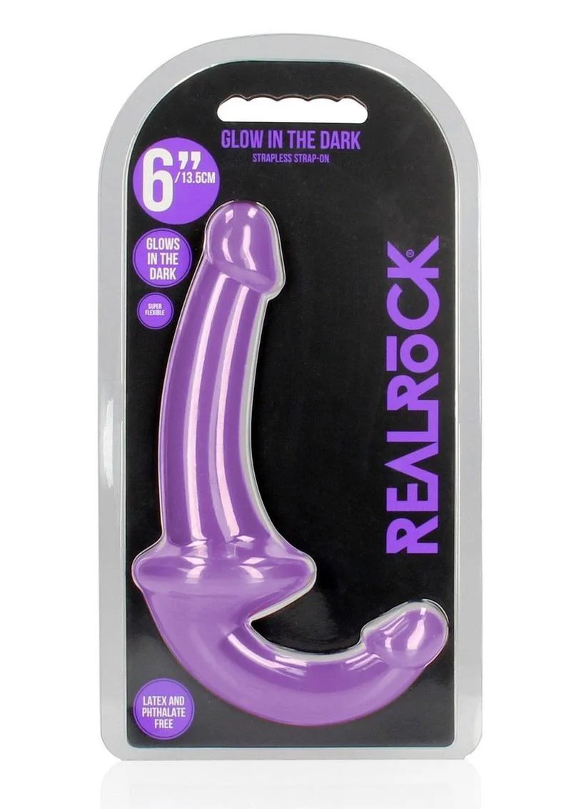 Realrock Strapless Strap-On Glow In The Dark Dildo - Image 10