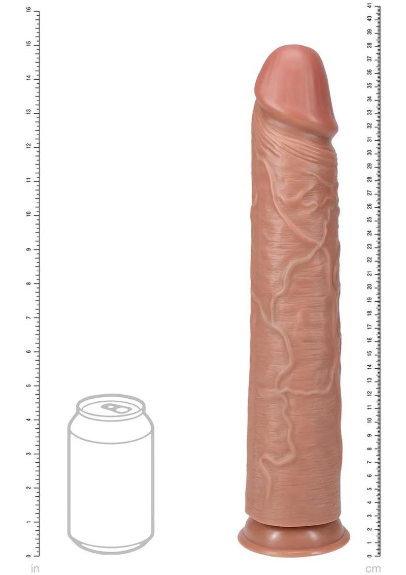 Realrock Ultra Realistic Skin Extra Large Straight Dildo with Suction Cup - Image 15