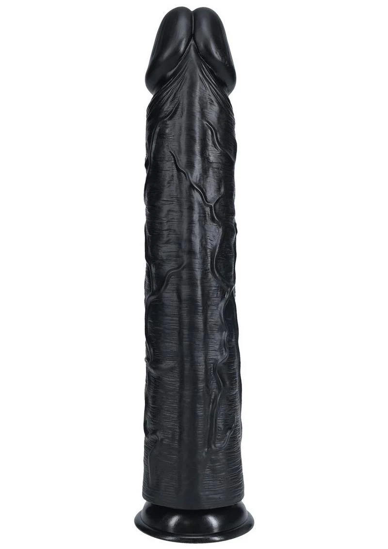 Realrock Ultra Realistic Skin Extra Large Straight Dildo with Suction Cup - Image 2