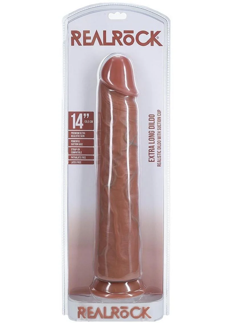 Realrock Ultra Realistic Skin Extra Large Straight Dildo with Suction Cup - Image 22