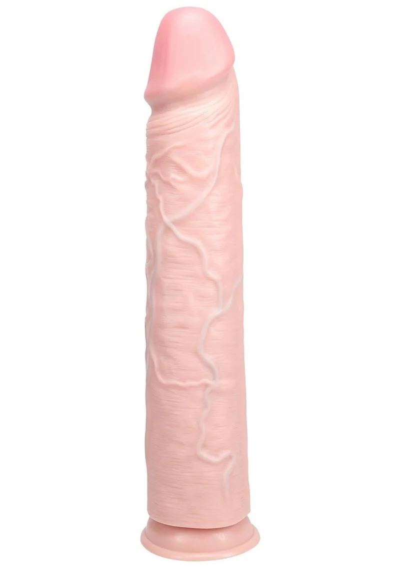 Realrock Ultra Realistic Skin Extra Large Straight Dildo with Suction Cup - Image 8