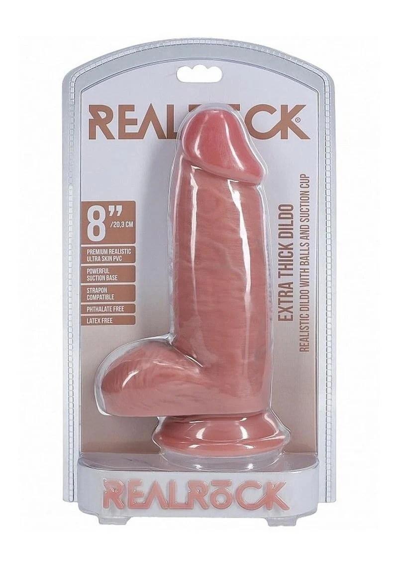 Realrock Ultra Realistic Skin Extra Thick with Balls - Image 13