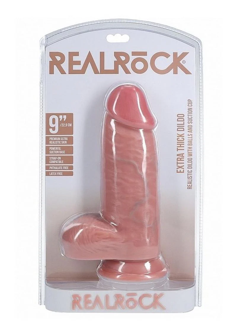 Realrock Ultra Realistic Skin Extra Thick with Balls - Image 7