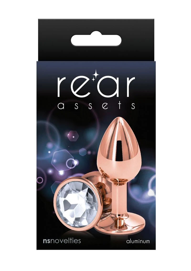 Rear Assets Rose Gold Anal Plug - Image 10