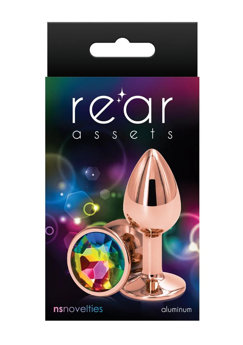 Rear Assets Rose Gold Anal Plug - Image 12