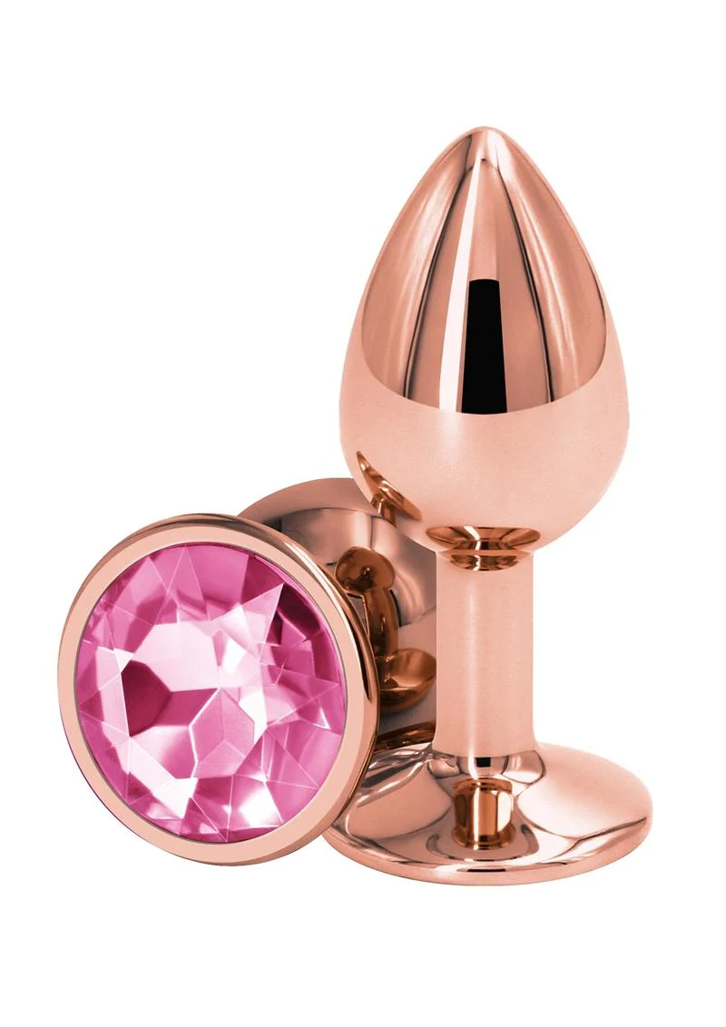 Rear Assets Rose Gold Anal Plug - Image 5