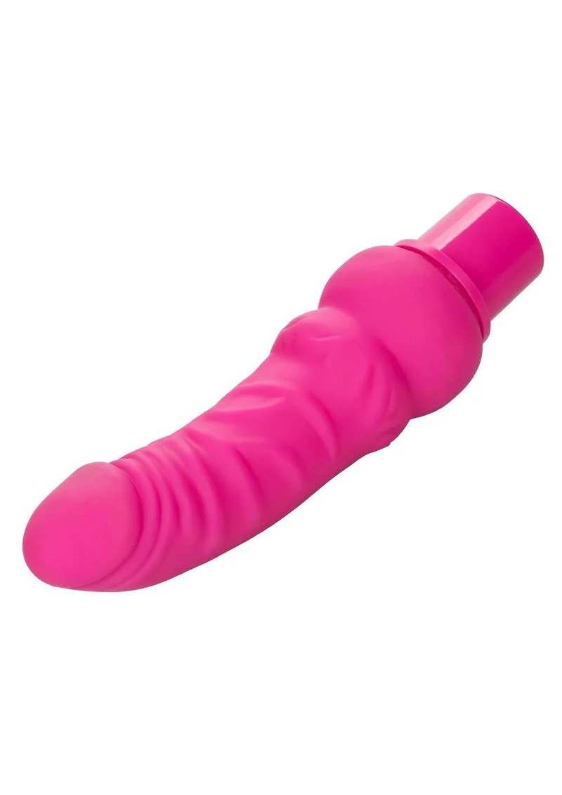 Rechargeable Power Stud Curvy Silicone Vibrating Dong - Image 8