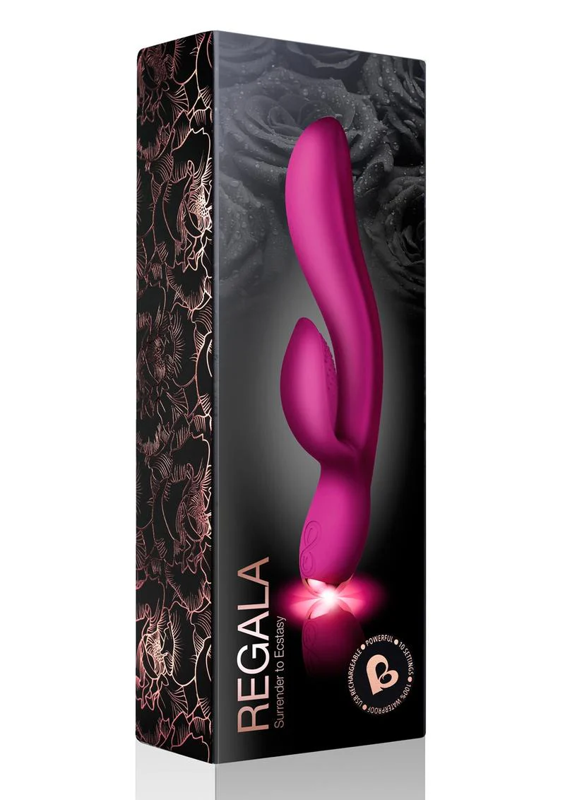 Regala Rabbit Silicone Rechargeable Rabbit Vibrator - Image 2