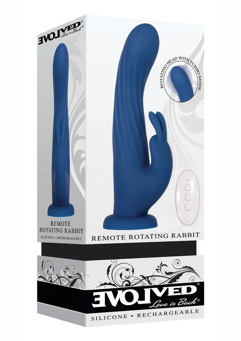 Remote Rotating Silicone Rechargeable Rabbit - Image 2