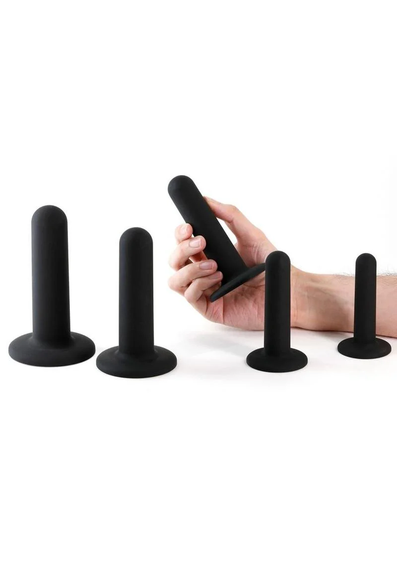Renegade Dilator Kit Silicone Anal Plugs with Suction Cups - Image 3