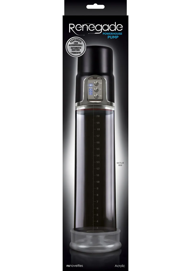 Renegade Powerhouse Rechargeable Penis Pump - Image 2