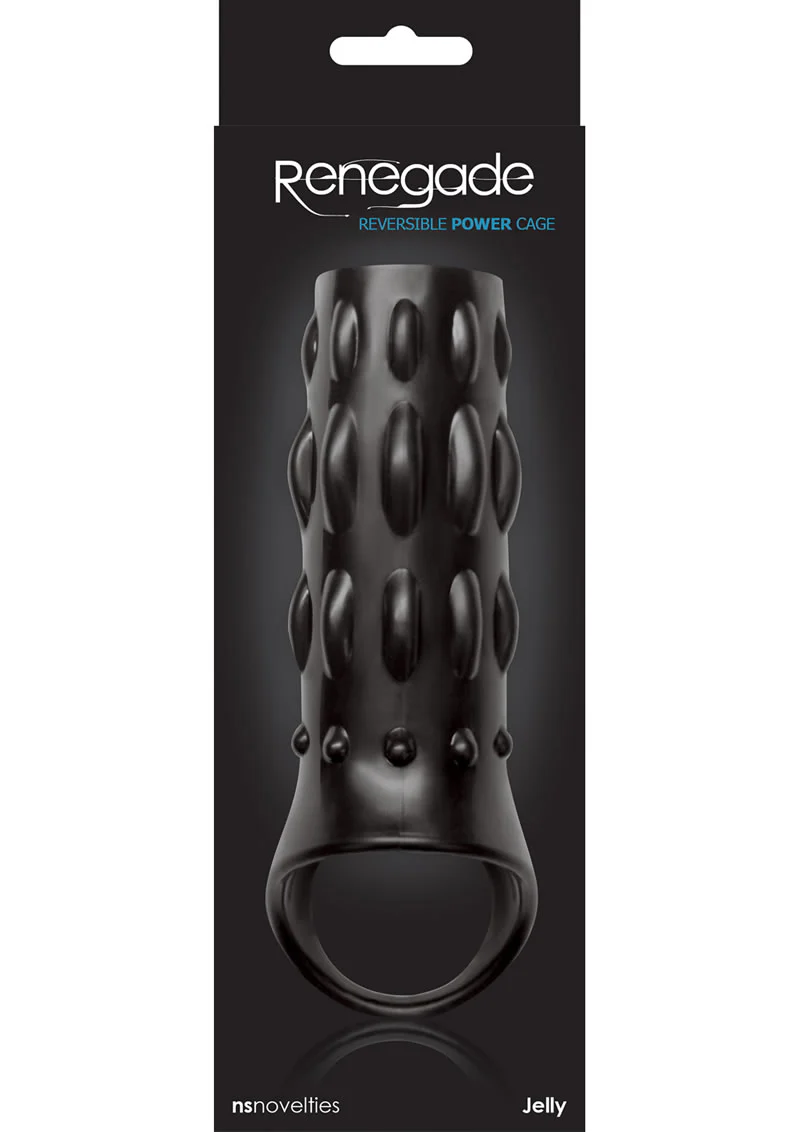 Renegade Reversible Power Cage Penis Sleeve - Image 3