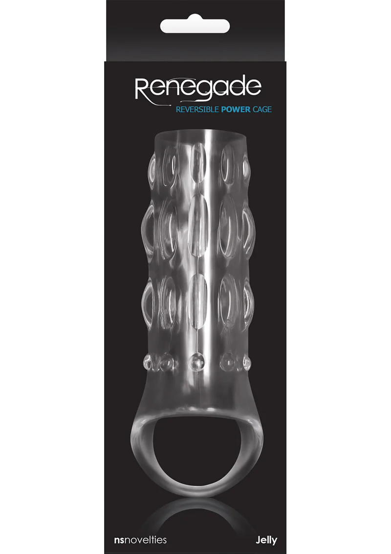 Renegade Reversible Power Cage Penis Sleeve - Image 4