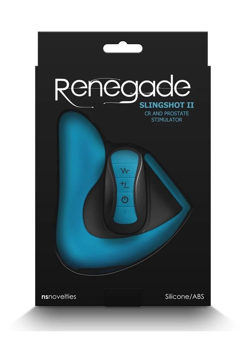 Renegade Slingshot II Rechargeable Silicone Cock Ring and Prostate Plug with Remote Control - Image 4