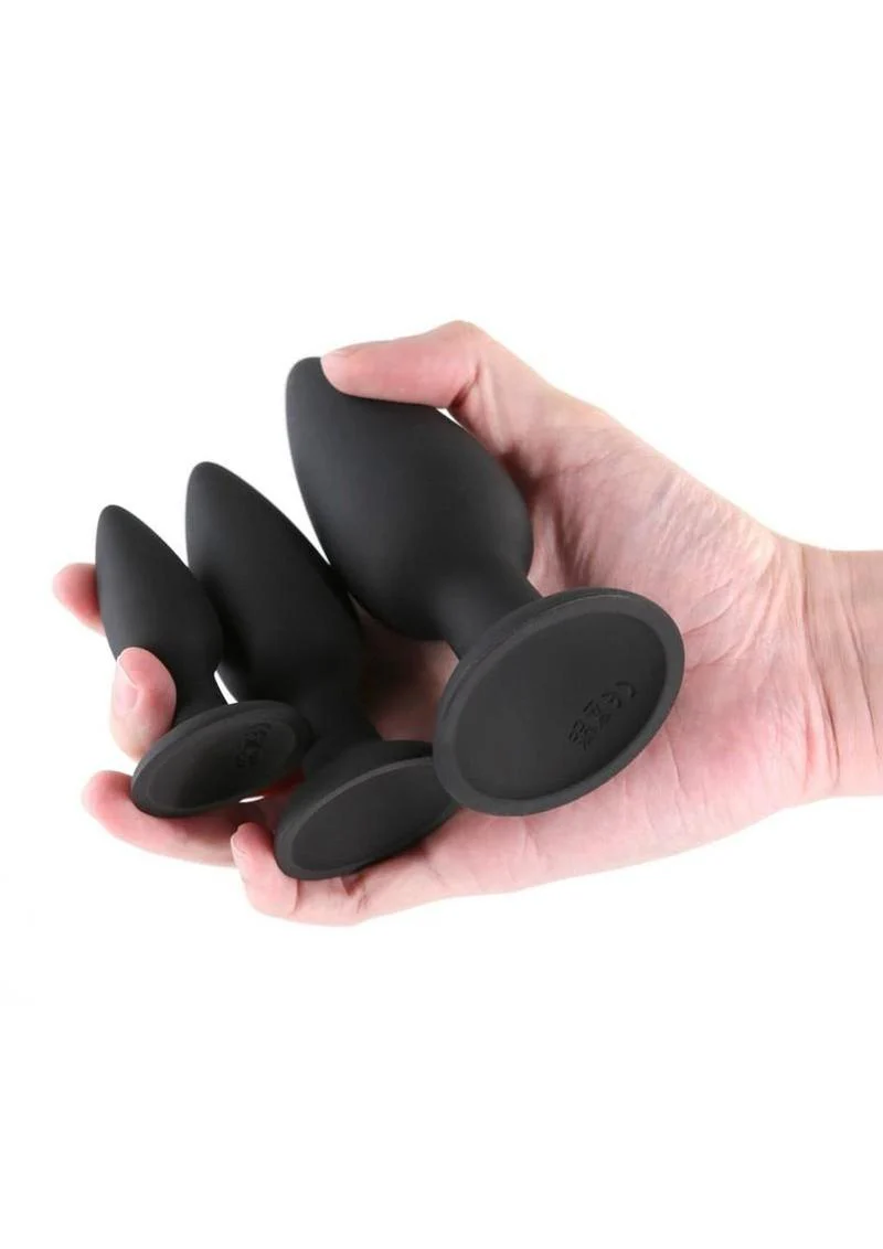 Renegade Triple Strike Silicone Anal Plug Kit - Image 3