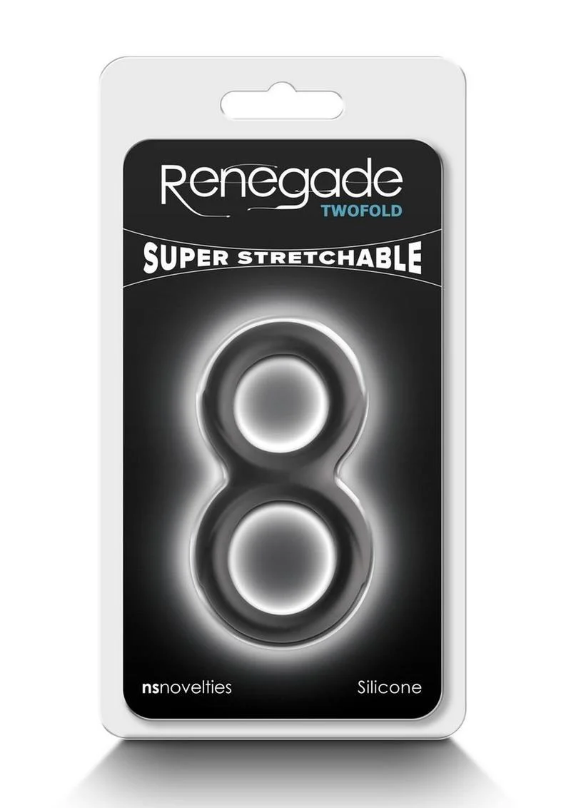 Renegade Twofold Silicone Cock Ring - Image 2