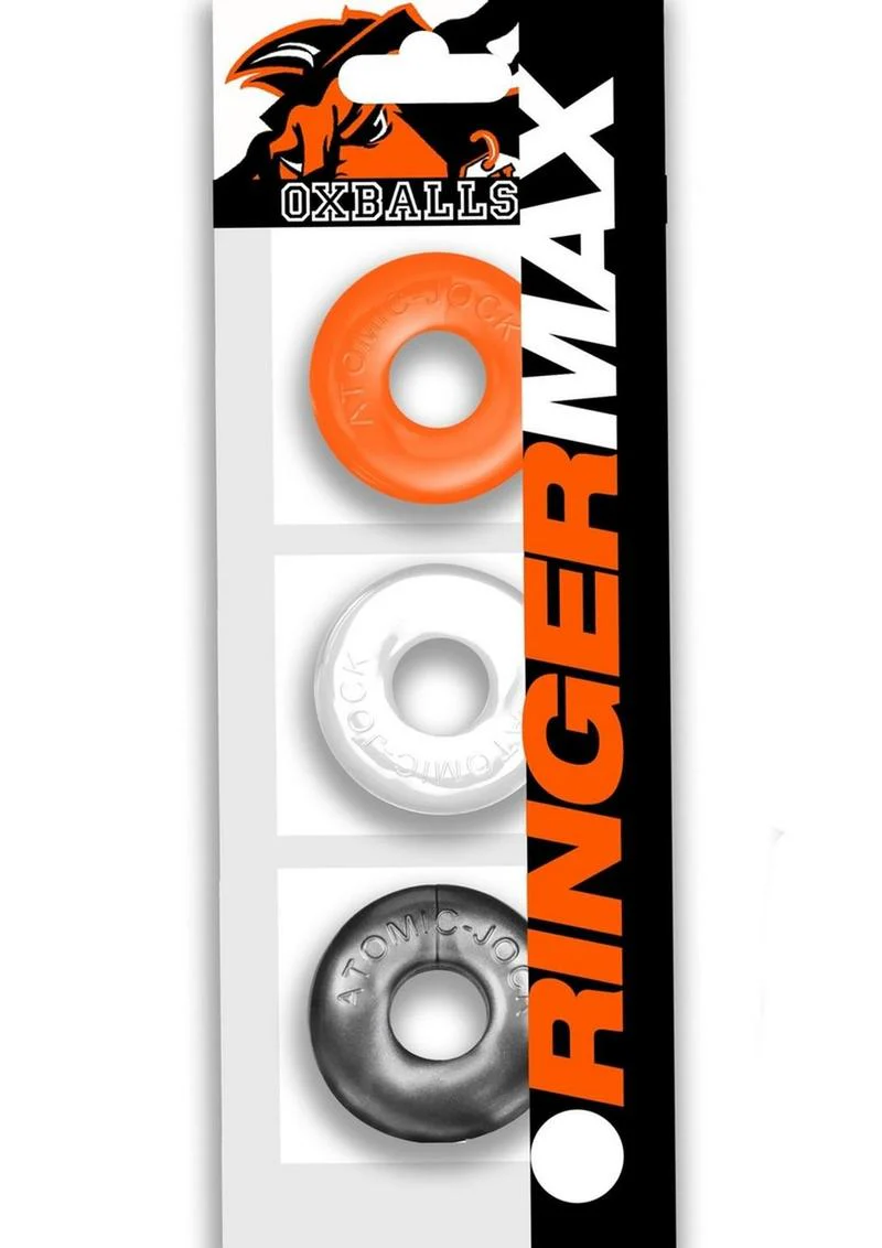 Ringer Max Cock Ring (3 Pack) - Hazzard - Image 2