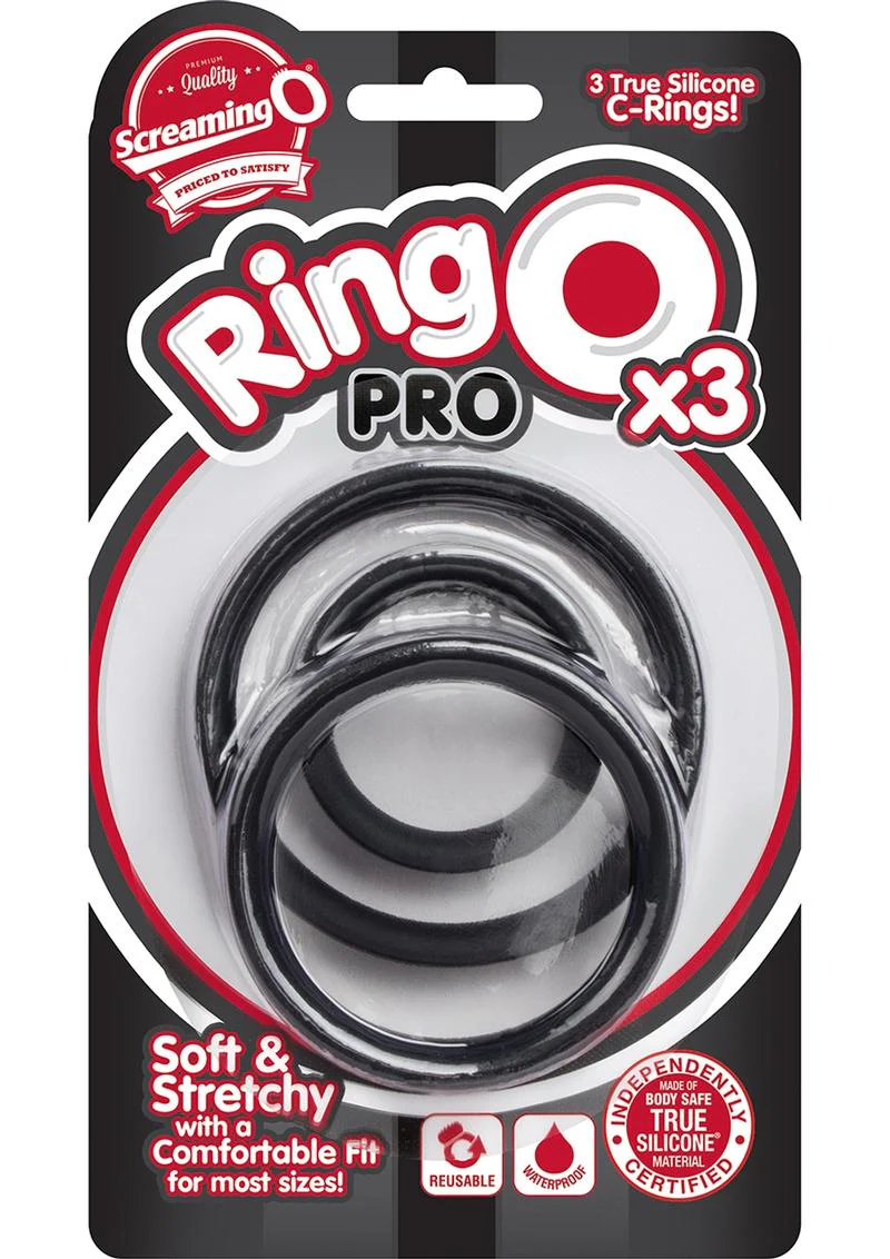 Ringo Pro X3 Silicone Cock Rings Set Waterproof - Image 3