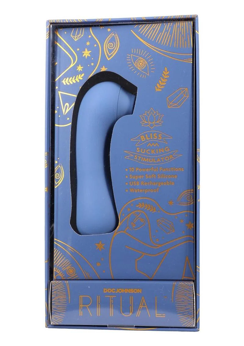 Ritual Bliss Rechargeable Silicone Clitoral Suction Stimulator - Image 2