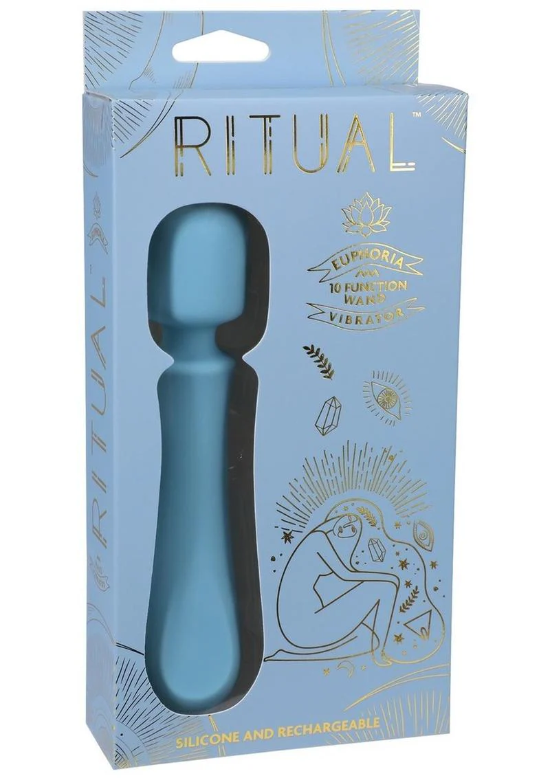 Ritual Euphoria Rechargeable Silicone Wand Vibrator - Image 2