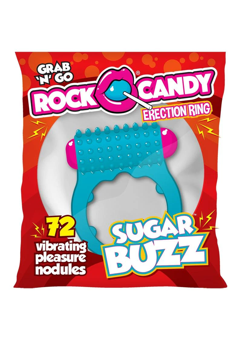 Rock Candy Sugar Buzz Vibrating Cock Ring - Image 8