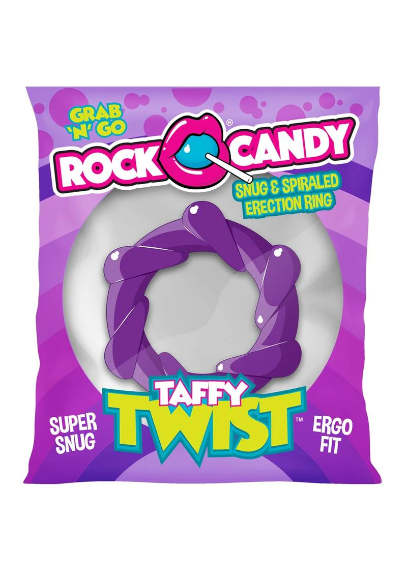 Rock Candy Taffy Twist Cock Ring - Image 11