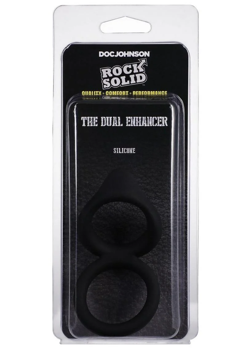 Rock Solid Dual Enhancer Silicone Ring - Image 2