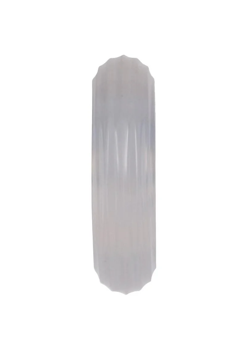 Rock Solid Ribbed Donut Silicone Cock Ring - Image 8