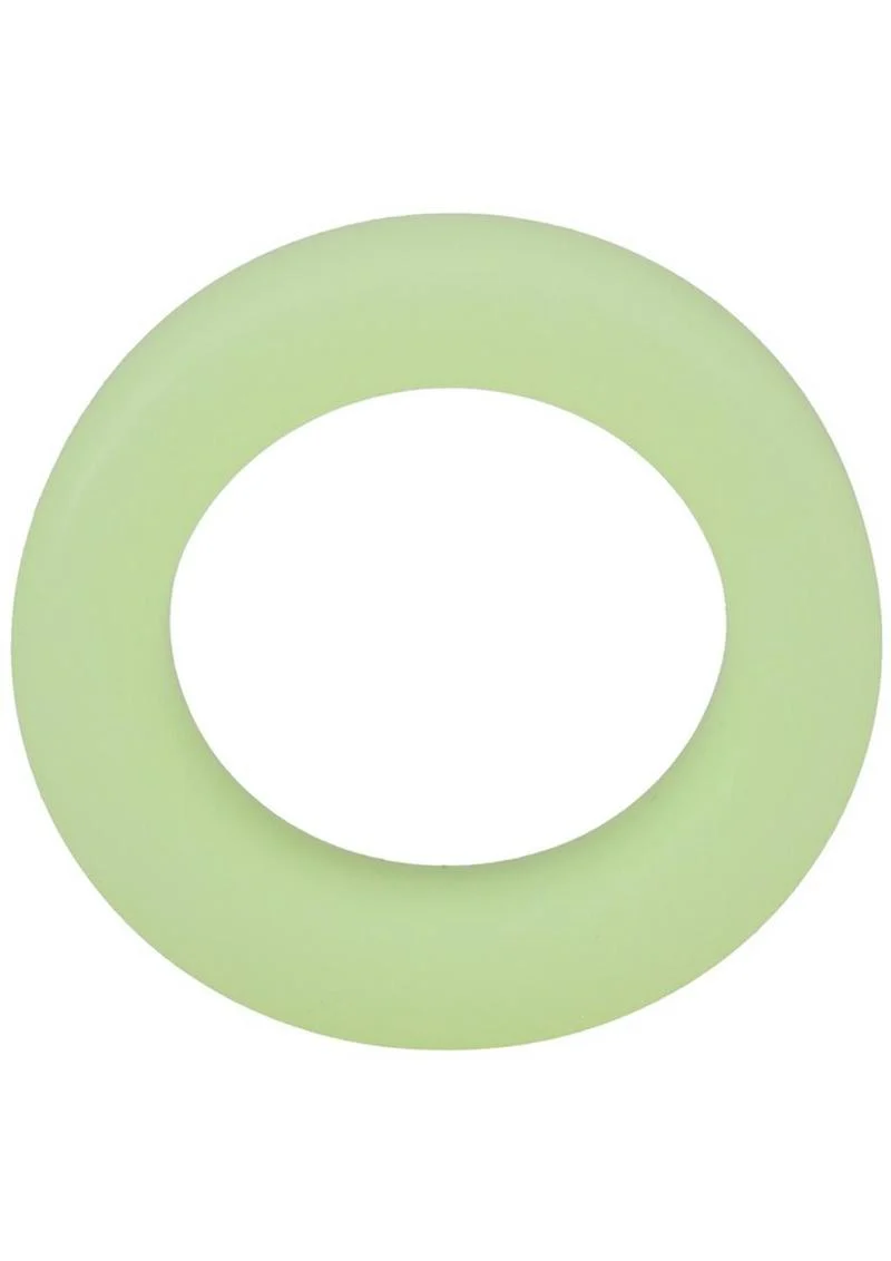 Rock Solid The Big O Glow In The Dark Silicone Cock Ring - Image 3