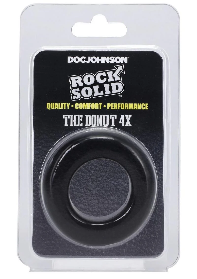 Rock Solid The Donut 4x Cock Ring - Image 3