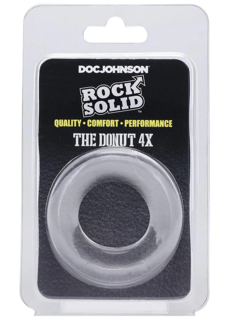 Rock Solid The Donut 4x Cock Ring - Image 6