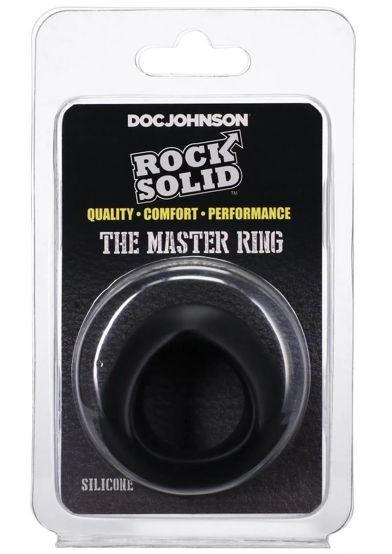 Rock Solid The Master Ring Silicone Cock Ring - Image 3