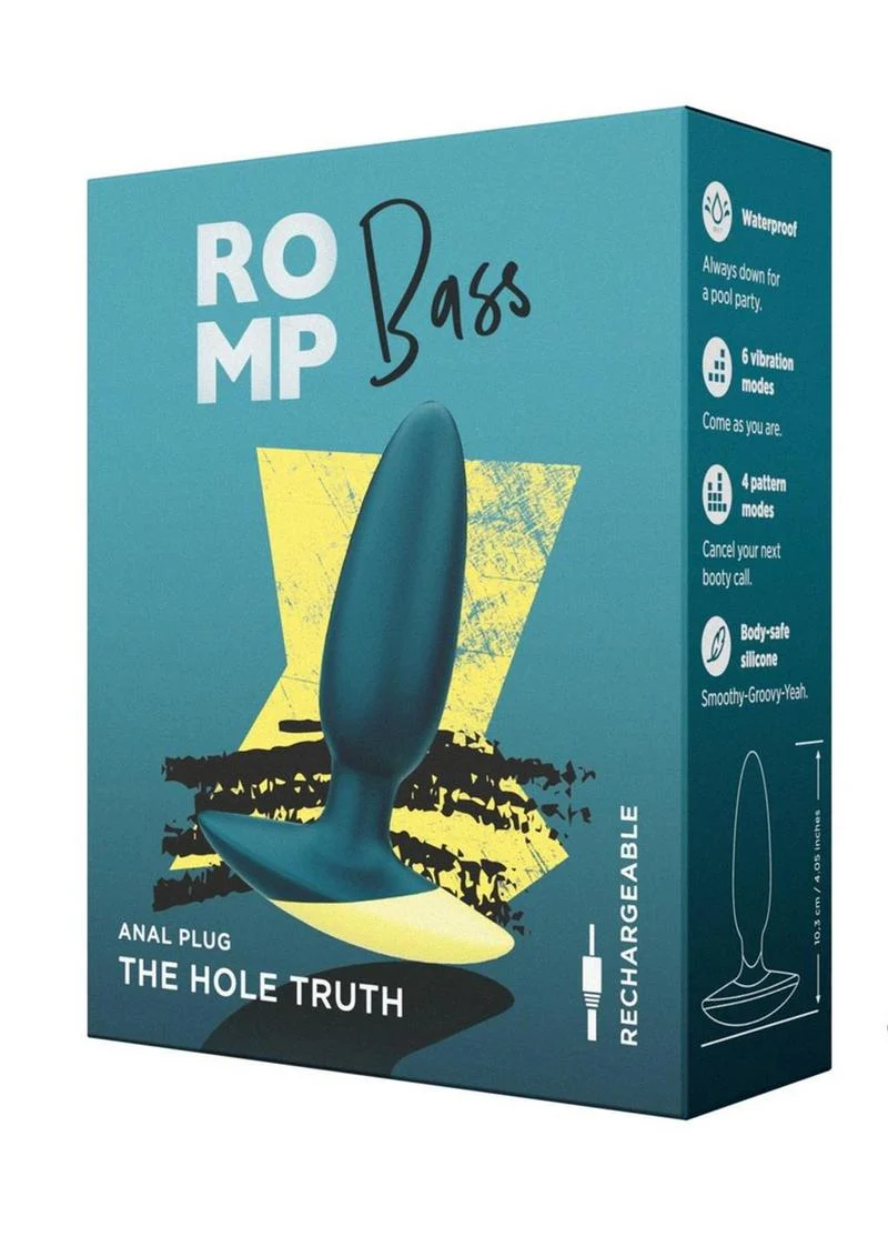 Romp Bass Rechargeable Silicone Anal Plug - Image 2