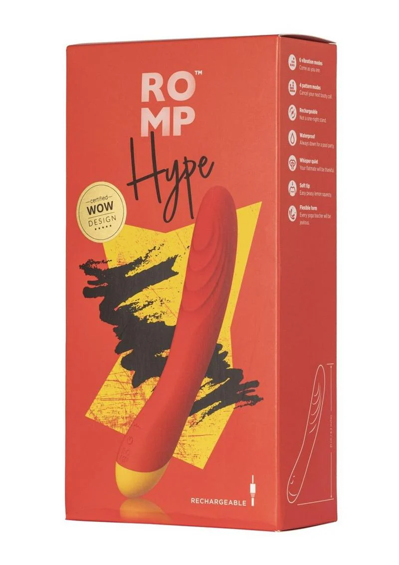 Romp Hype Rechargeable Silicone Vibrator - Image 2