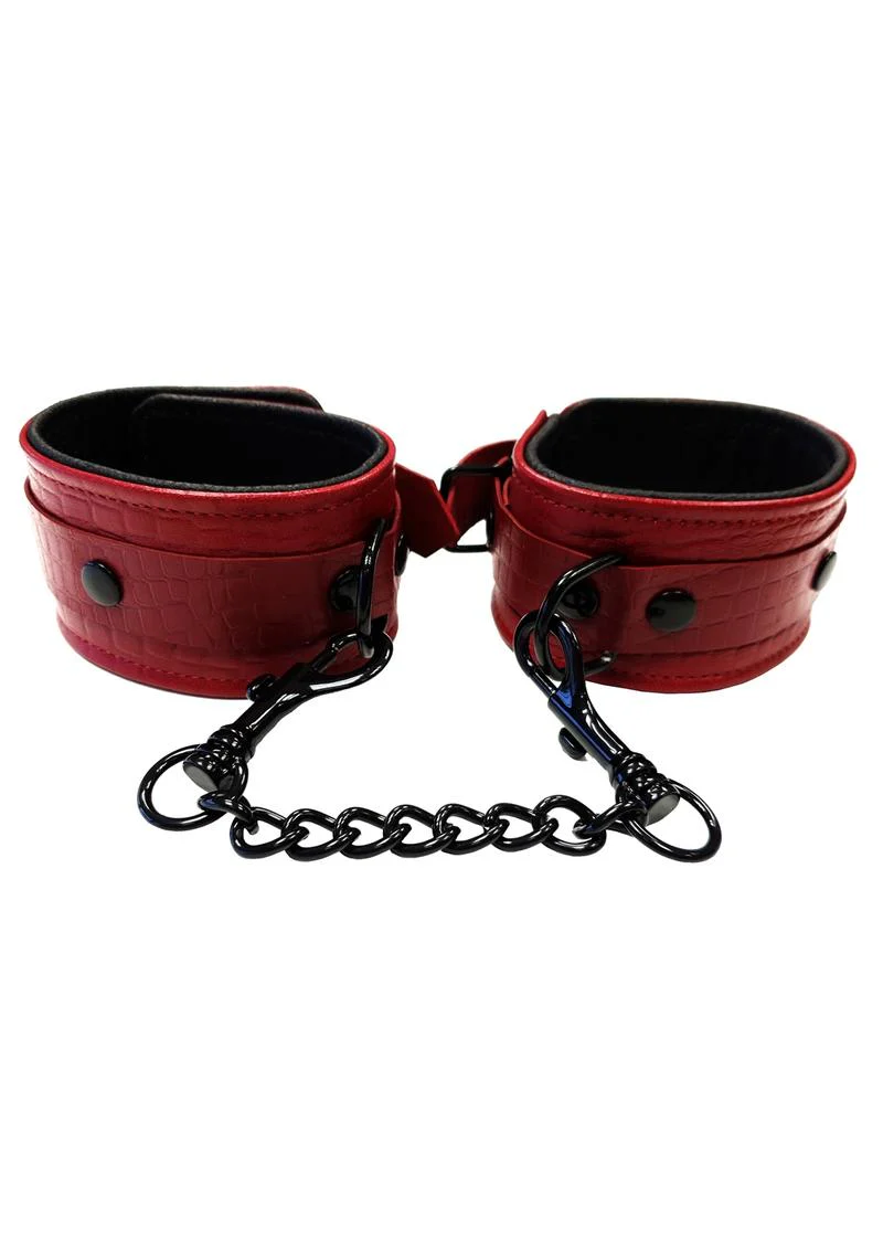 Rouge Anaconda Adjustable Wrist Cuffs