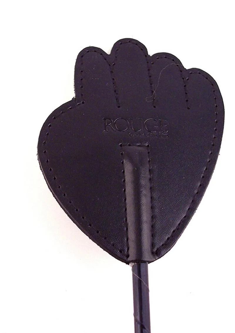 Rouge Fifty Times Hotter Leather Hand Riding Crop - Image 5